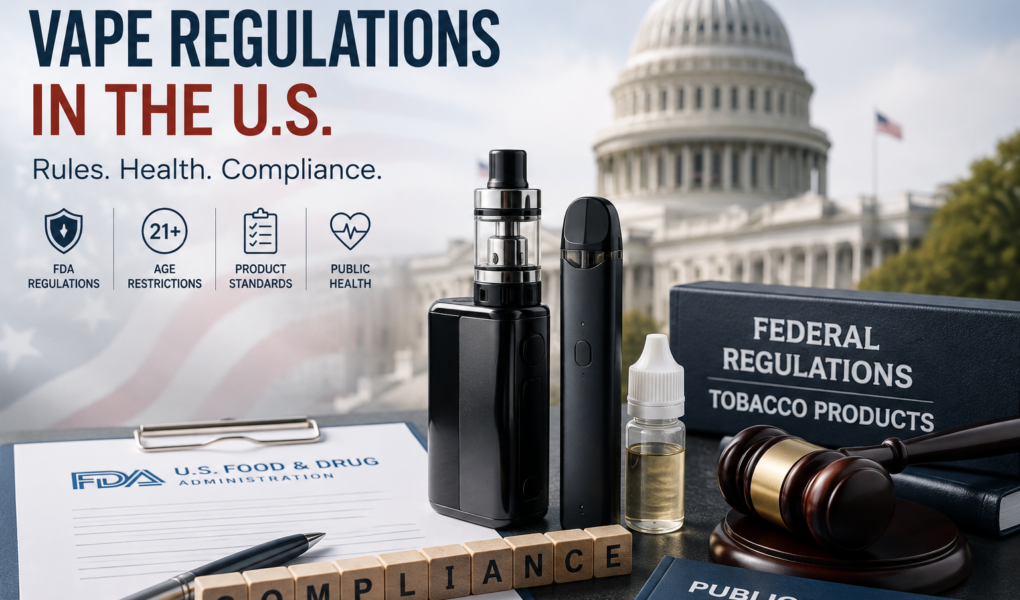 Vape regulations in the US and electronic cigarette compliance